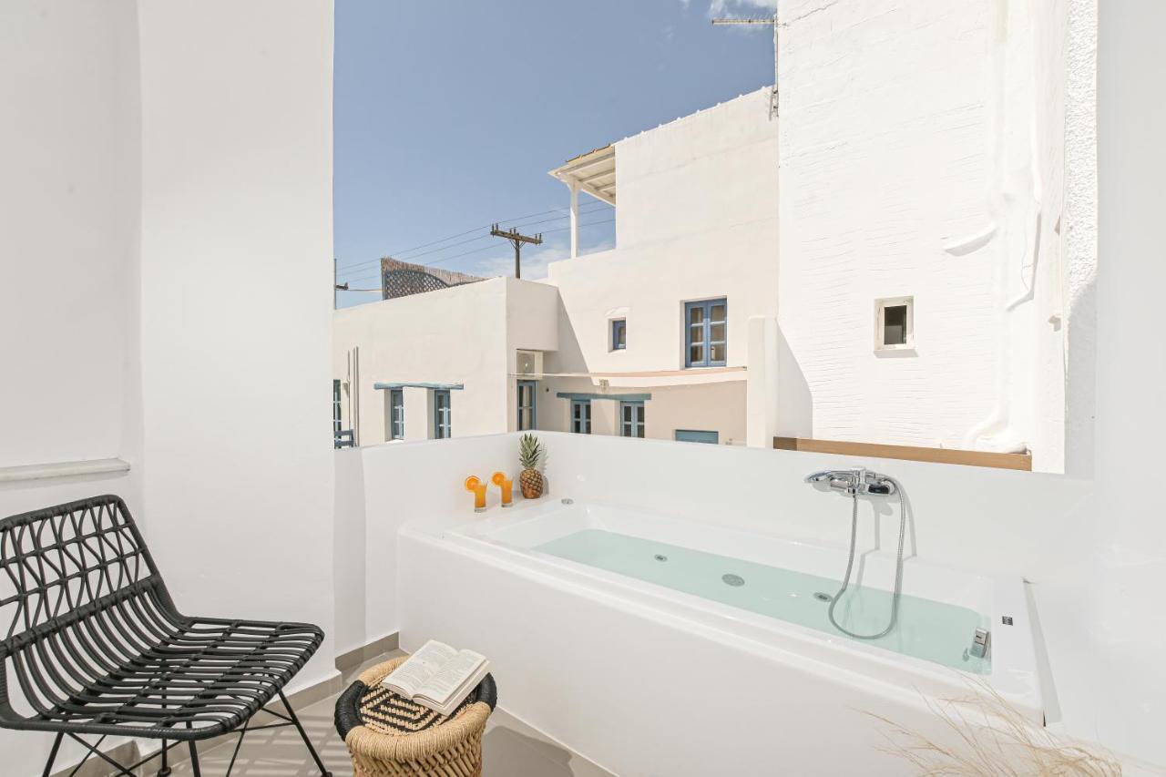 Naxos Blue Sky Hotel Naxos City Buitenkant foto